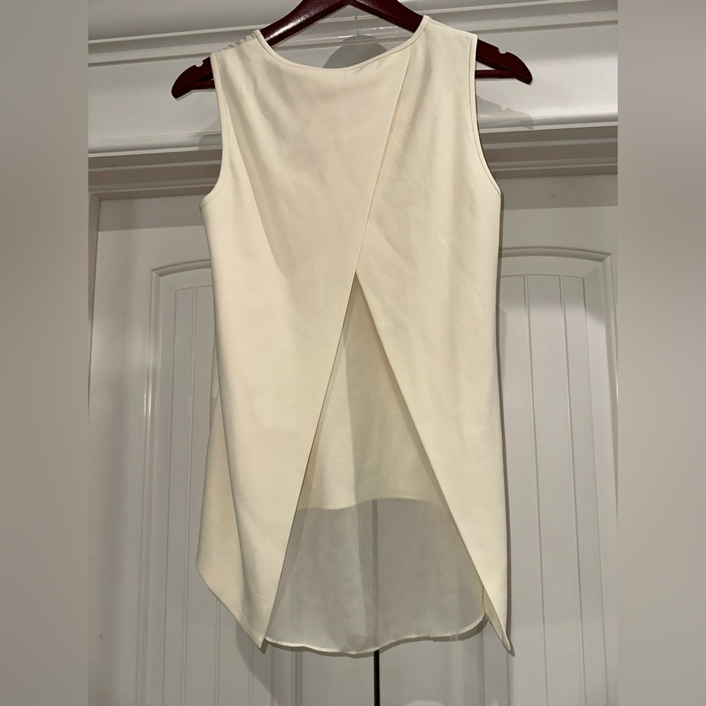 Rag & Bone Harper Split Back Top | Sheer Crossover Back | NWT Size Medium